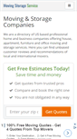 Mobile Screenshot of movingstorageservice.com